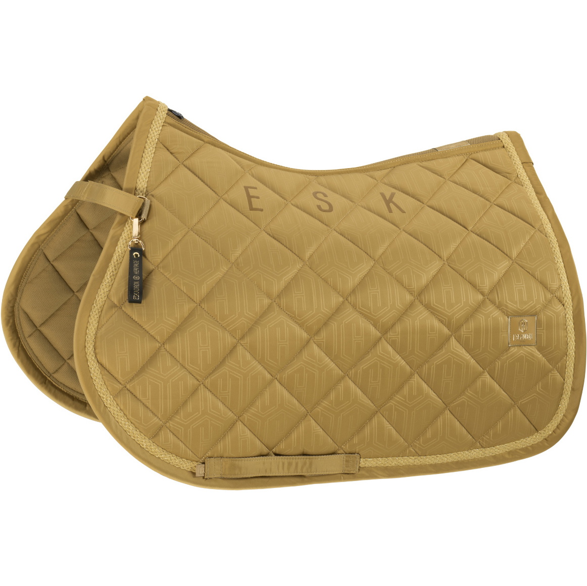 2025 Eskadron Heritage Glossy Saddle Cloth 215858 445 160 - Cardamom